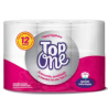 PAPEL HIGIÊNICO NEUTRO TOP ONE 12 ROLOS