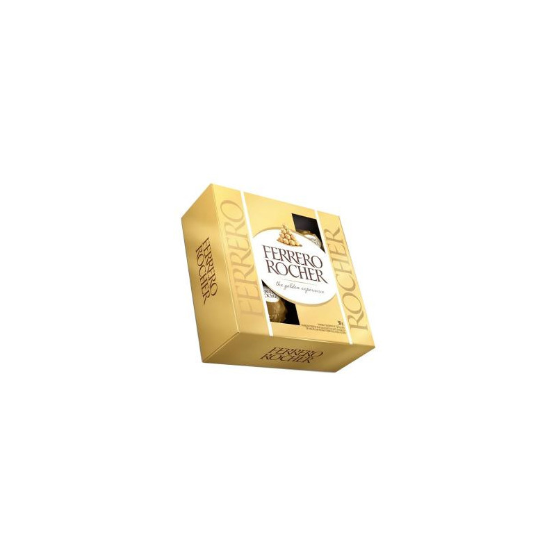 BOMBOM FERRERO ROCHER CAIXA 50G 4 UNIDADES