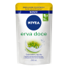 SABONETE LÍQUIDO ERVA-DOCE NIVEA SACHÊ 200ML REFIL EMBALAGEM ECONÔMICA