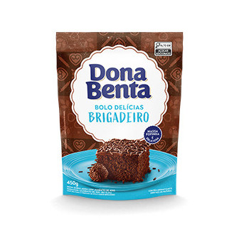 MISTURA PARA BOLO BRIGADEIRO DONA BENTA SACHÊ 450G