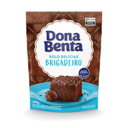 MISTURA PARA BOLO BRIGADEIRO DONA BENTA SACHÊ 450G