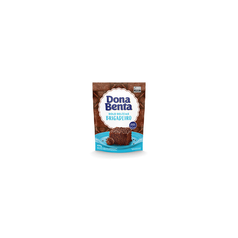 MISTURA PARA BOLO BRIGADEIRO DONA BENTA SACHÊ 450G