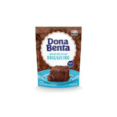 MISTURA PARA BOLO BRIGADEIRO DONA BENTA SACHÊ 450G