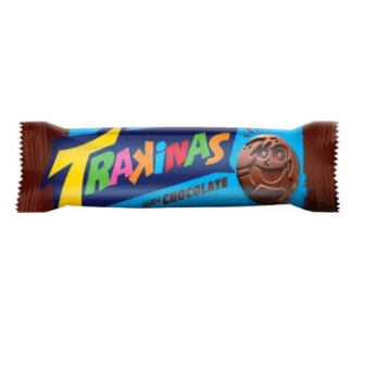 BISCOITO RECHEIO CHOCOLATE TRAKINAS PACOTE 126G