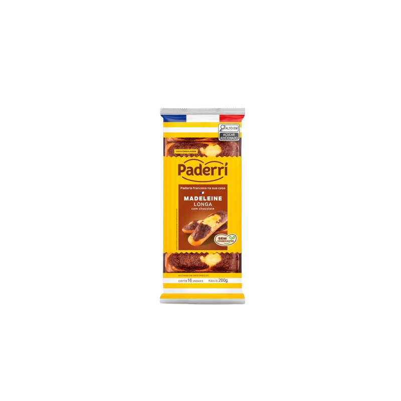 MADELEINE LONGA CHOCOLATE PADERRI 200G