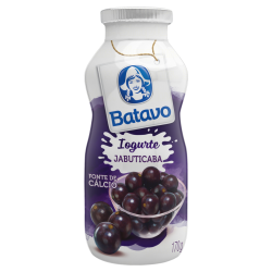IOGURTE PARCIALMENTE DESNATADO JABUTICABA BATAVO FRASCO 170G