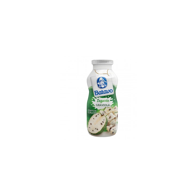 IOGURTE PARCIALMENTE DESNATADO GRAVIOLA BATAVO FRASCO 170G