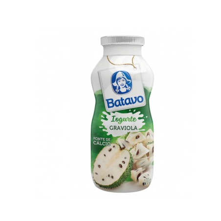 IOGURTE PARCIALMENTE DESNATADO GRAVIOLA BATAVO FRASCO 170G