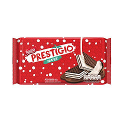 BISCOITO WAFER RECHEIO PRESTÍGIO NESTLÉ PACOTE 110G