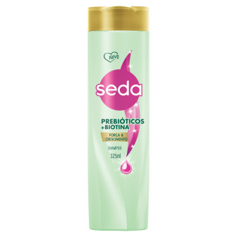 SHAMPOO SEDA PREBIÓTICOS + BIOTINA FRASCO 325ML