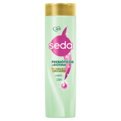 SHAMPOO SEDA PREBIÓTICOS + BIOTINA FRASCO 325ML