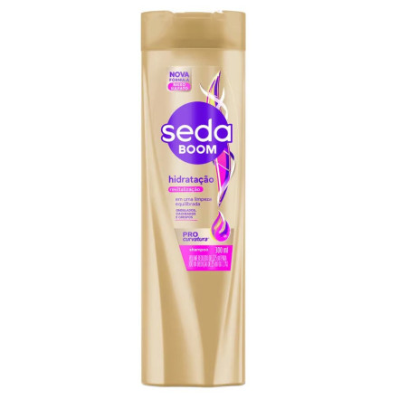 SHAMPOO SEDA BOOM HIDRATAÇÃO REVITALIZAÇÃO FRASCO 300ML