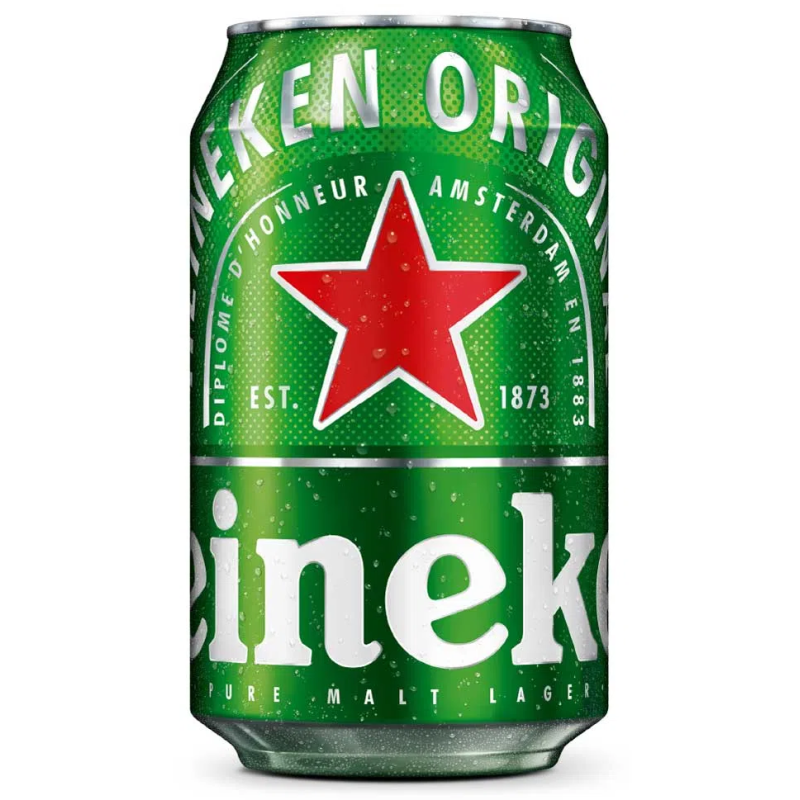 CERVEJA LAGER HEINEKEN LATA 350ML