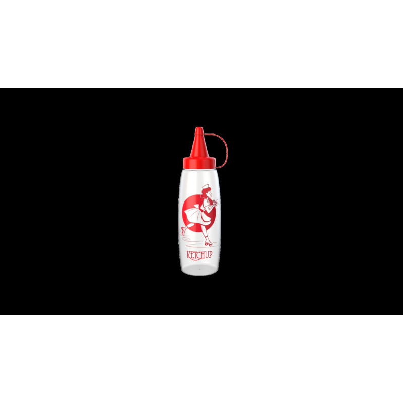 BISNAGA FLEXIVEL KETCHUP 350ML REF: 734 - PANAMBY PLASTICO
