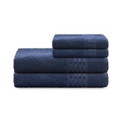 TOALHA DECOR P/BANHO 62 X 120 MARINHO F2288 CAMESA