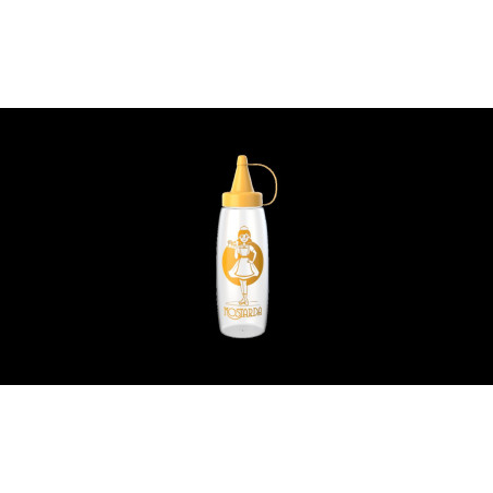 BISNAGA FLEXIVEL MOSTARDA 350ML REF: 733 - PANAMBY PLASTICO