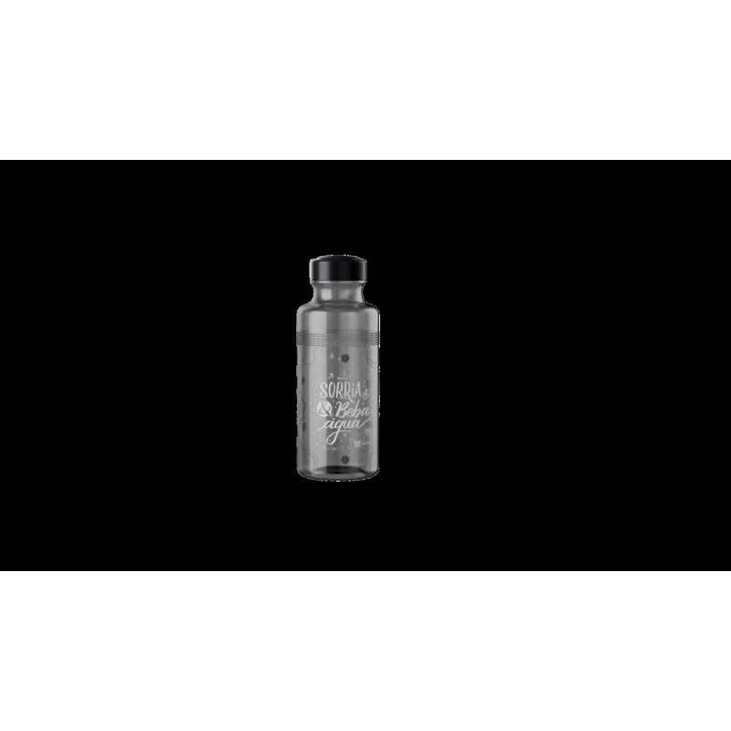 GARRAFA H2O PET FUME 500ML REF: 1136 - PANAMBY PLASTICO