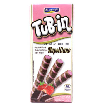 TUB IN NAPOLITANO BISC CACAU RECH MORANGO 48G