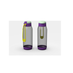 GARRAFA ULTRA PET CORES SORTIDAS 550ML REF: 1122 - PANAMBY PLASTICO