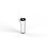 PORTA BISCOITO HERMETICO 600ML TAMPA PRETA REF: 1109 - PANAMBY PLASTICO