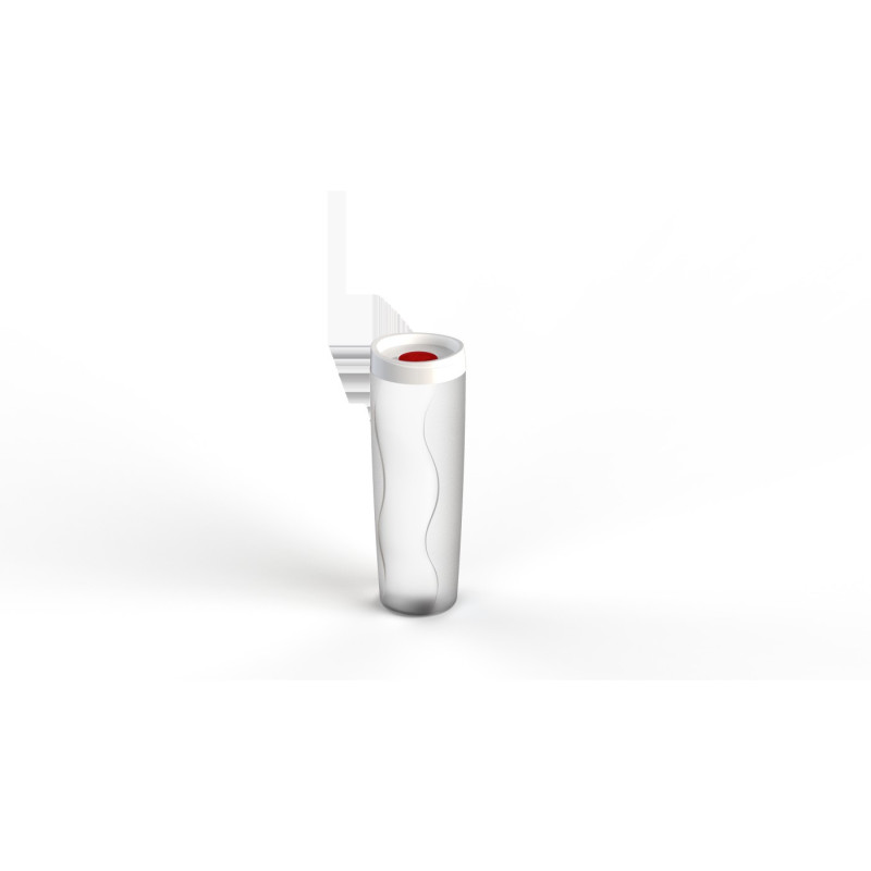 PORTA BISCOITO HERMETICO TPA BRANCA 600ML REF: 973 - PANAMBY PLASTICO