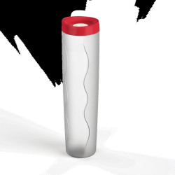 PORTA MACARRAO HERMETICO 950ML TAMPA VERMELHO REF: 1110 - PANAMBY PLASTICO