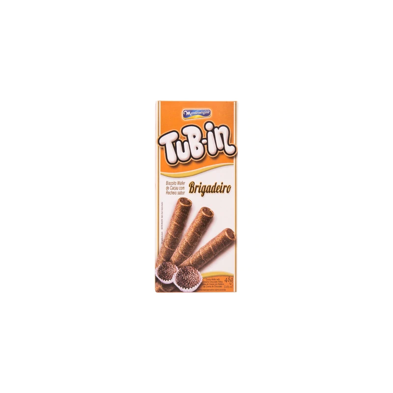 BISC WAFFER RECH TUB-IN 48G BRIGADEIRO