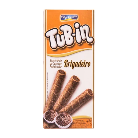 BISC WAFFER RECH TUB-IN 48G BRIGADEIRO
