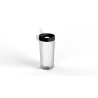 POTE HERMETICO 1,5L TAMPA PRETO REF: 1107 - PANAMBY PLASTICO