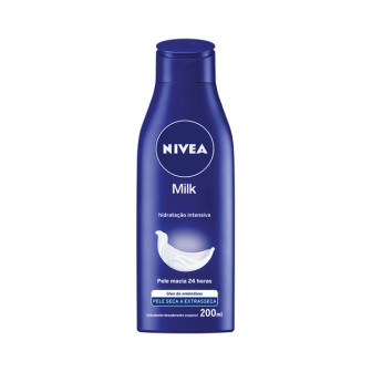 DEO-HIDRATANTE NIVEA MILK FRASCO 200ML