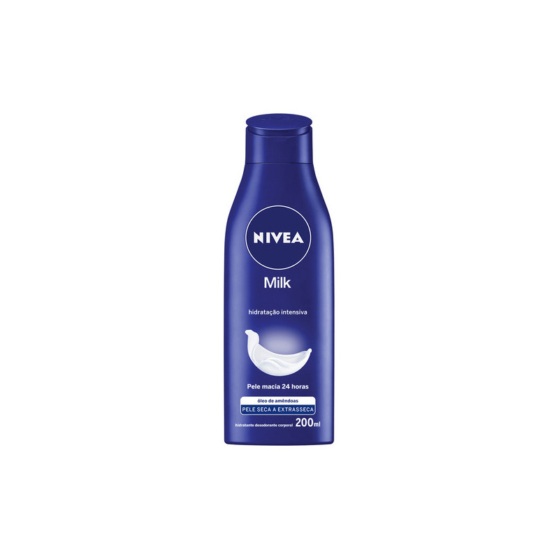 DEO-HIDRATANTE NIVEA MILK FRASCO 200ML