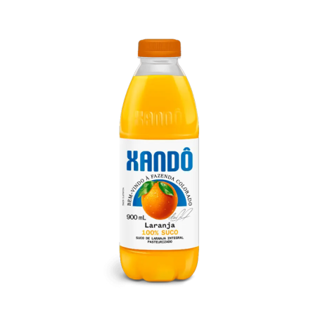 SUCO INTEGRAL LARANJA XANDÔ GARRAFA 900ML