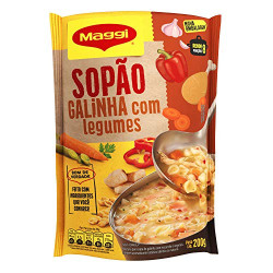 SOPÃO GALINHA COM LEGUMES MAGGI SACHÊ 200G