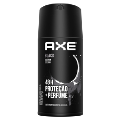 ANTITRANSPIRANTE AEROSSOL BLACK ALECRIM E CEDRO AXE 150ML SPRAY