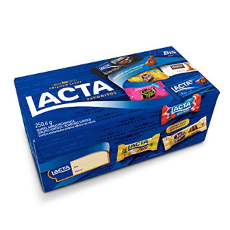 BOMBOM SORTIDO LACTA FAVORITOS CAIXA 250,6G