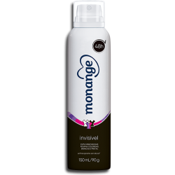 ANTITRANSPIRANTE AEROSSOL MONANGE INVISÍVEL 150ML SPRAY