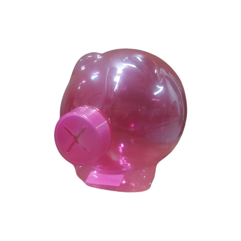 COFRE PIG ROSA NEON REF. ID3148 PLASTICOS IDEAL