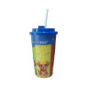 COPO C/ PINGENTE DOG 440ML REF. 5153 PLASTICOS IDEAL