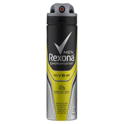 ANTITRANSPIRANTE AEROSSOL V8 REXONA MEN 150ML SPRAY