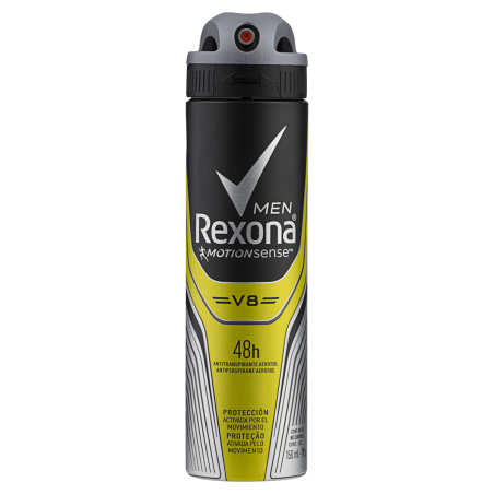 ANTITRANSPIRANTE AEROSSOL V8 REXONA MEN 150ML SPRAY