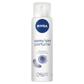 ANTITRANSPIRANTE AEROSSOL SEM PERFUME NIVEA 150ML SPRAY