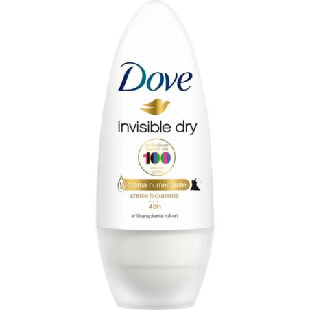 ANTITRANSPIRANTE ROLL-ON INVISIBLE DRY VIOLETA E FRÉSIA BRANCA DOVE 50ML