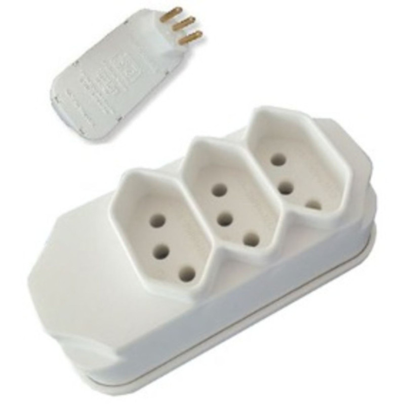 BENJAMIM POWER  UNID 10A 3 SAÍDAS 2P+T 291/60291 1UN