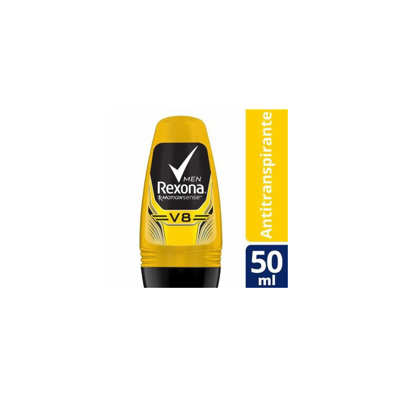 ANTITRANSPIRANTE ROLL-ON V8 REXONA MEN 50ML