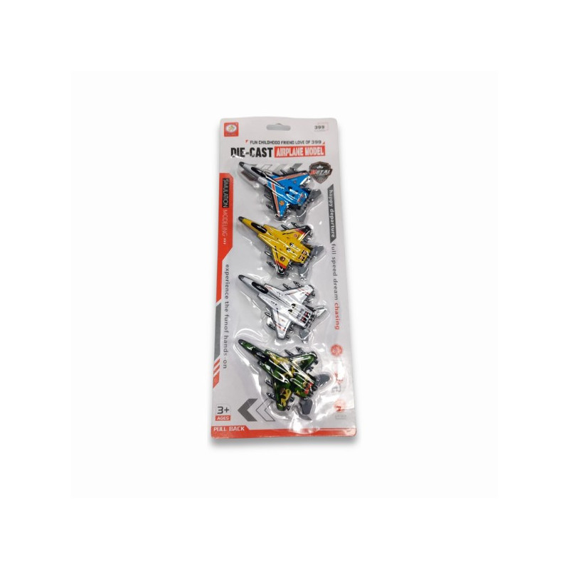 KIT AVIÃO CAÇA 4PCS XXIV REF. 1176 PRECIZA