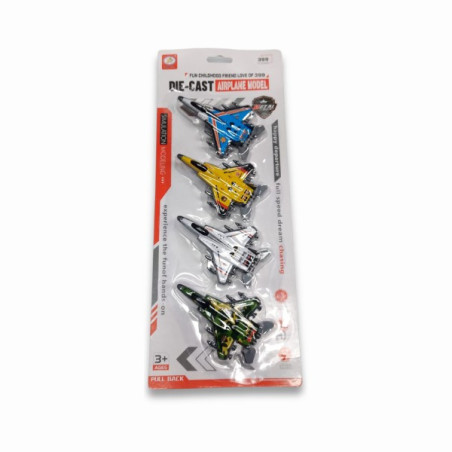 KIT AVIÃO CAÇA 4PCS XXIV REF. 1176 PRECIZA