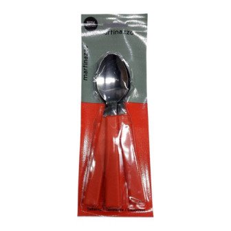 JOGO COLHER MESA 3PCS CB PLASTICO VERMELHO - OPA - CARTELA MARTINAZZO REF. 65320/8