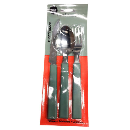 JOGO MISTO 3PC CB SALVIA REF.65325/40 MARTINAZZO