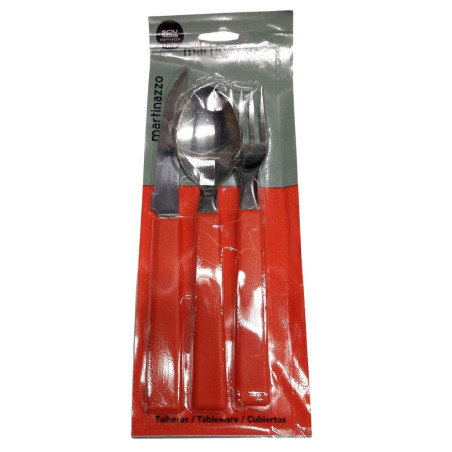 JOGO MISTO 3PC CB VERMELHO REF.65325/8 MARTINAZZO