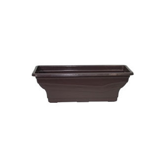 VASO FLOREIRA PRETO CVL
